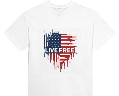 Live Free tshirt image